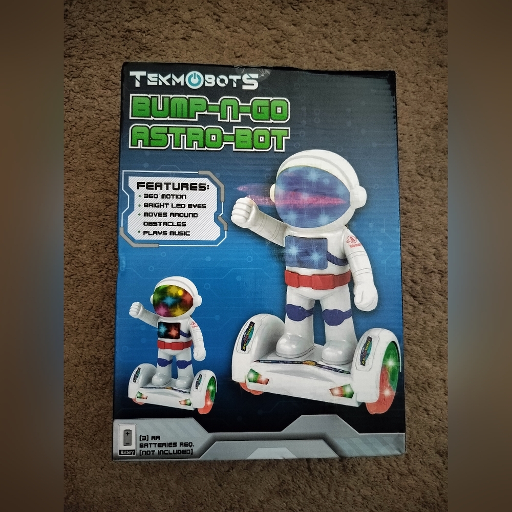 ❌SOLD❌Tekmobots Bump N Go Astrobot Musical Toy Kids NEW - Picture 2 of 3